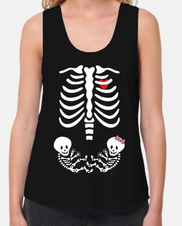 pregnant skeleton, boy and girl - mother&#39;s day