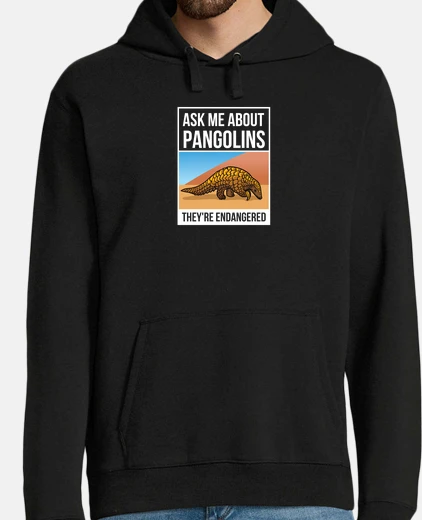 Sudadera pregúntame sobre pangolines osos hormig