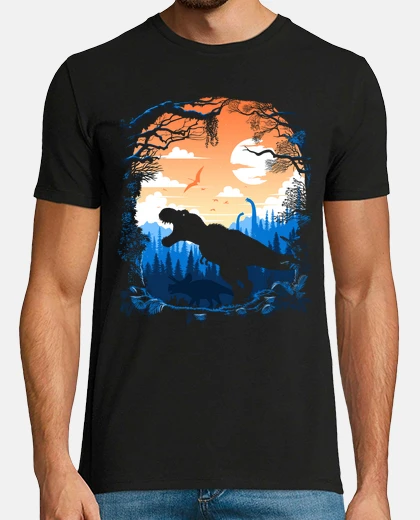 T-shirt prehistoric dawn
