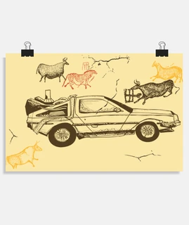 prehistoric delorean