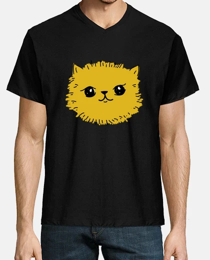 T-shirt prendete con voi questa gatete! t-shirt con colletto a V per lui - dark