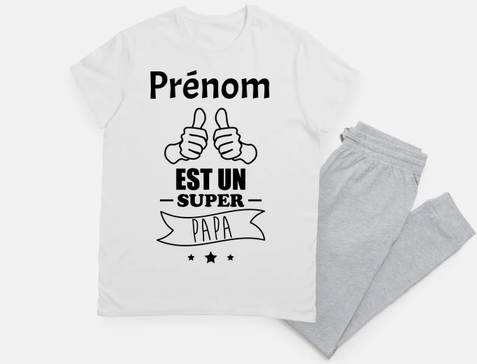 Prénom est un super papa