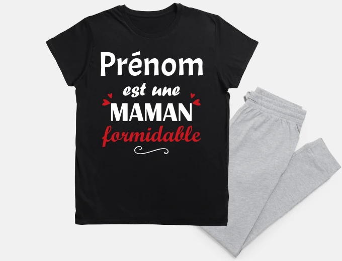 Prénom est une maman formidable