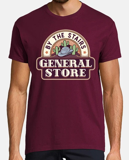 Tee-shirt près des escaliers magasin général