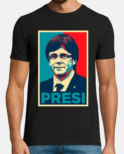 T-shirt presidente puigdemont