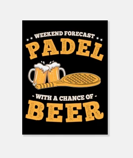 previsión fin de semana padel y cerveza