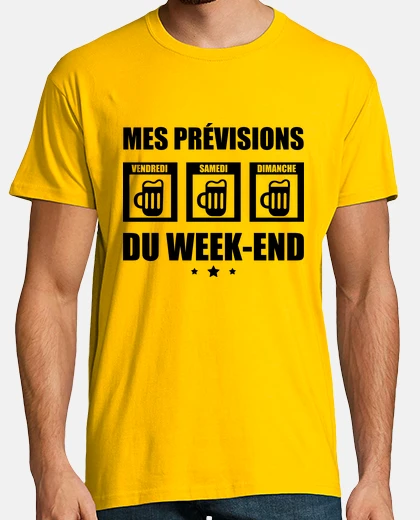 Tee-shirt Prévisions bière