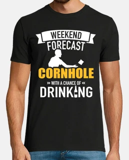 prévisions de week-end cornhole avec un