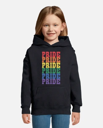 Sudadera para ninos con capucha pride pri. laTostadora Mexico