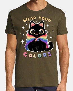 pride cat - lgbt flag - pride