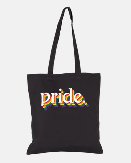pride, cloth bag, black color