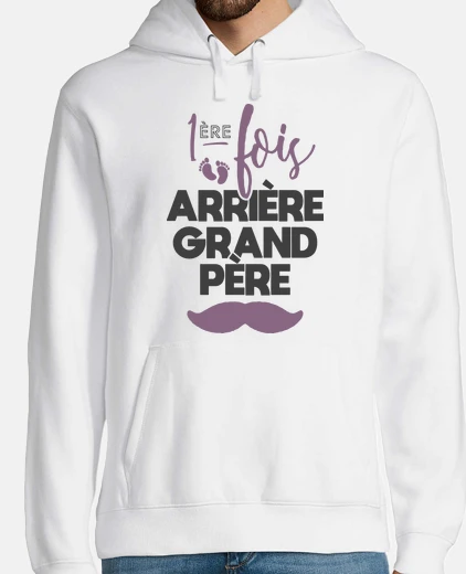Sudadera primera vez bisabuelo