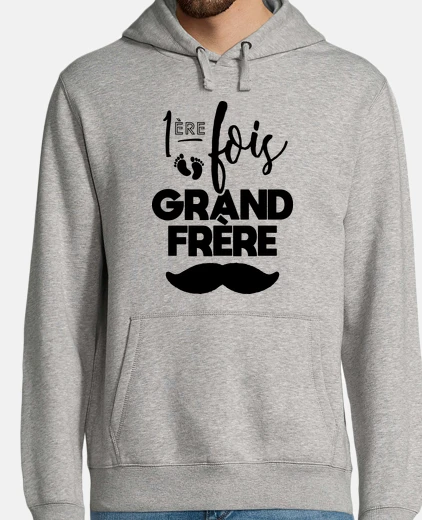 Sudadera primera vez hermano mayor