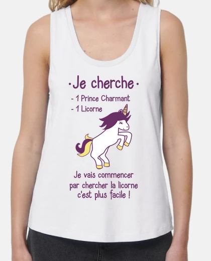 Tee-shirt Prince charmant ou licorne ?
