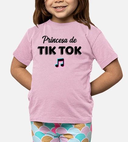 Ropa Camiseta Niña Tik Tok Camiseta Niños Princesa De Tik Tok