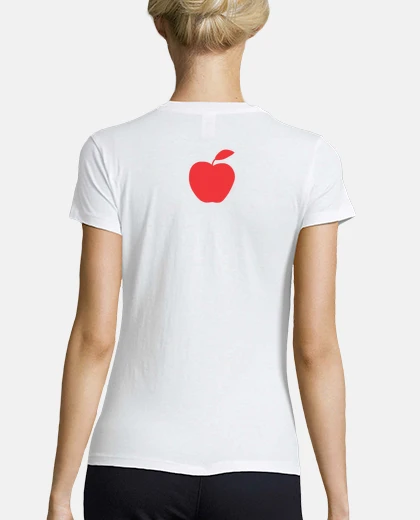 Playera princesa: manzana
