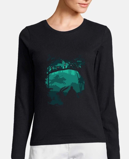 Playera princesa mononoke - princesa de foerst