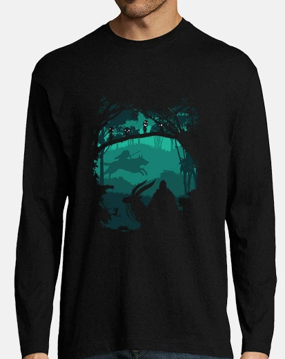 Camiseta princesa mononoke - princesa de foerst