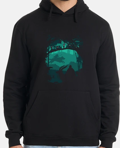 Sudadera princesa mononoke - princesa de foerst