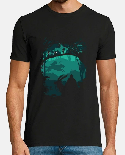 Camiseta princesa mononoke - princesa de foerst