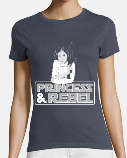 T-shirt princess and rebel