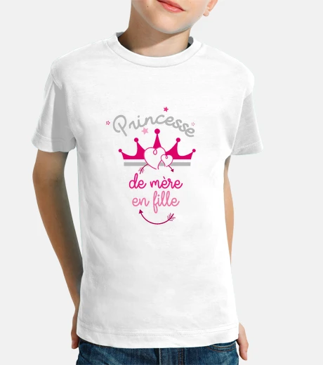 Vêtements Princesse de mère en fille