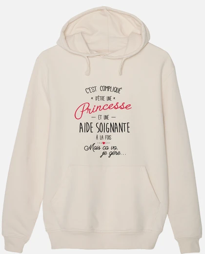 Couple Sweat Princesse Ensemble Roi Et Reine Sweats Capuche King