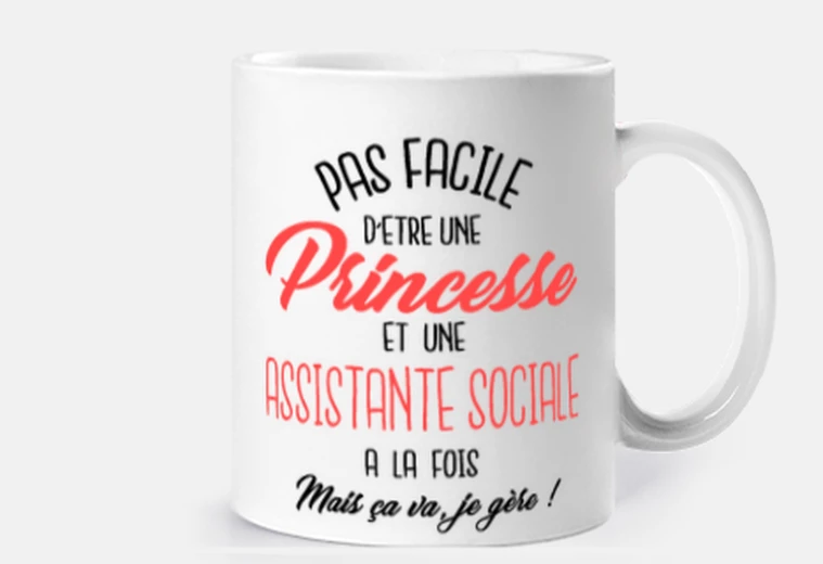 Princesse et assistante-sociale