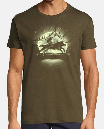 Tee-shirt princesse loup