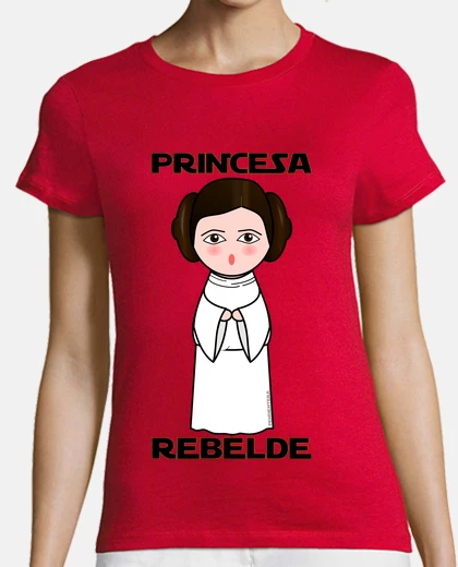 Tee-shirt princesse rebelle kokeshi