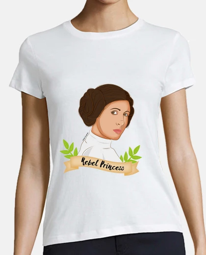 Tee-shirt princesse rebelle leia