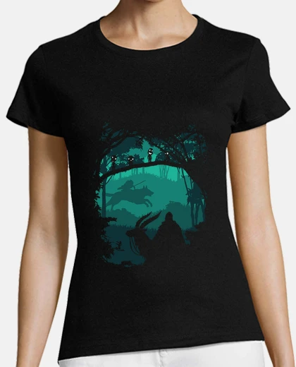 T-shirt principessa mononoke - principessa di foerst