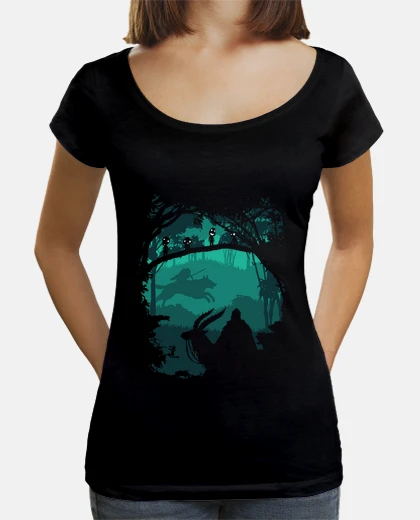 T-shirt principessa mononoke - principessa di foerst