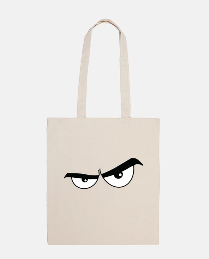 Bag private detective look funny droll student bag diary e-reader books tote