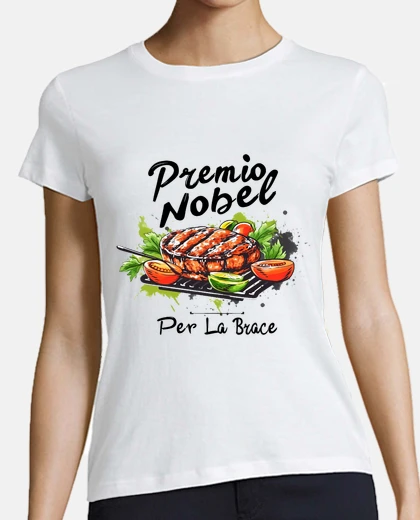 Tee-shirt Prix Nobel du barbecue au charbon de bo