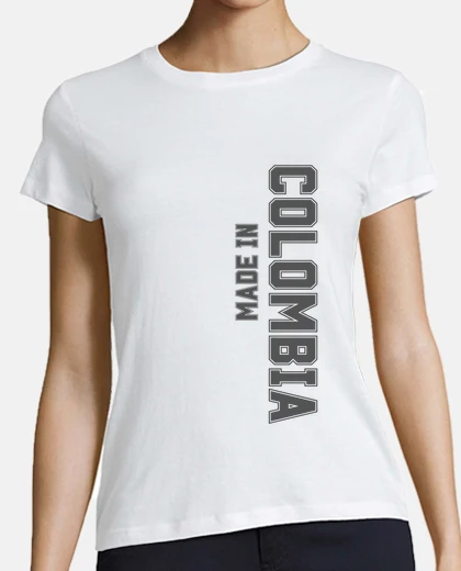T-shirt prodotto in Colombia