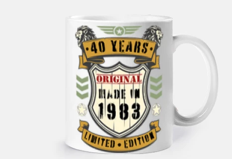 prodotto nel 1983 - 40 anni
