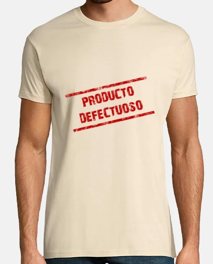 Playera Producto defectuoso H