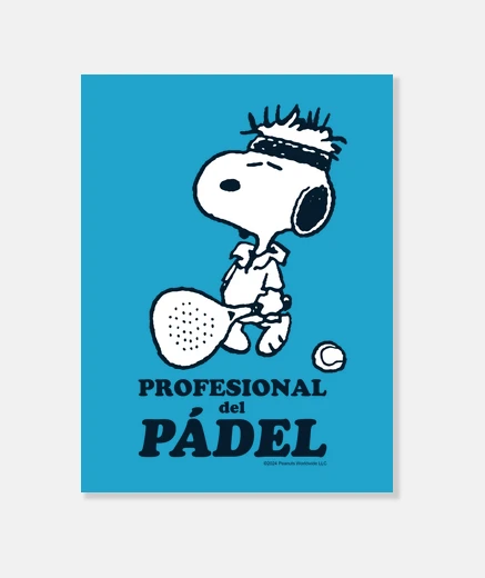 Lienzo Profesional del padel