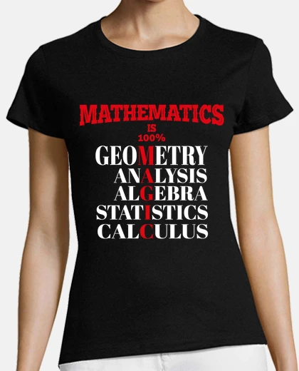 Camiseta Profesor de matemáticas