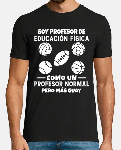 Camiseta Profesor Educación Física Colegio