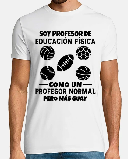 Camiseta Profesor Educación Física Colegio