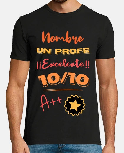 Camiseta Profesor Escxelente