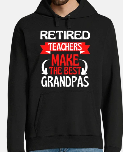 Sudadera profesor jubilado abuelo abuelo