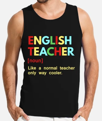 Camiseta profesora de ingles como una profesor. laTostadora
