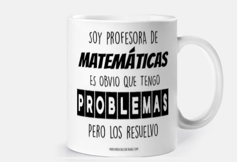 Taza Profesora matemáticas