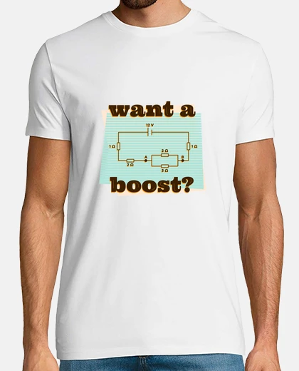 Tee-shirt professeur ingénieur circuit électrique