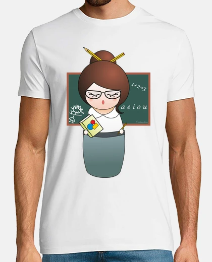 Tee-shirt professeur kokeshi