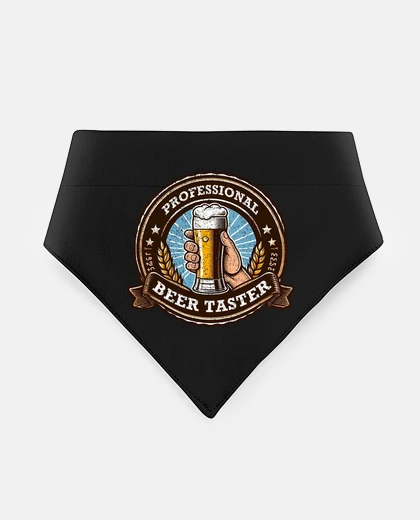 Mascotas professional beer taster