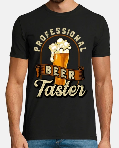 Camiseta Professional Beer Taster Catador Cerveza Regalo Alcohol Beer En Inglés